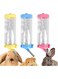 SKEIDO 3pcs Hamster Drinker Plastic Water Bottle Dispenser Feeder Hanging Pet Guinea Pig Squirrel Rabbit Dog Drinking Head Pipe Fountain 250ml