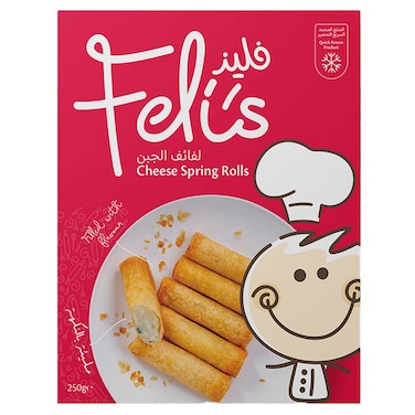 Felis Kitchen Cheese Spring Rolls, 250g