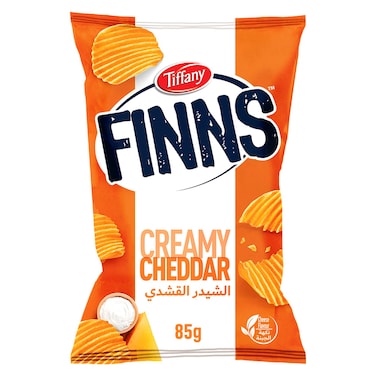 Tiffany Finns Crinkled Potato Chips Cheese 85g