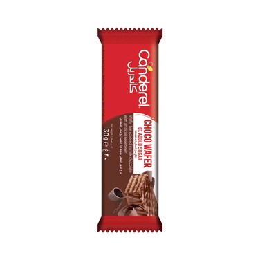 Canderel No Added Sugar Choco Wafer Milk Chocolate Bar, 30g