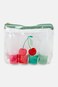 4 Piece Silicone Travel Bottle Set, White Combo