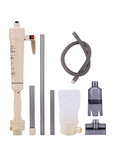 B&amp;K PET Shop Battery Powered Aquarium Gravel Cleaner, Siphon Water Change Cleaning Tool for Aquarium Fish Tank without Adaptor