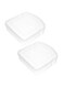 Alipis 2pcs Box Toast Box Sub Sandwich Container Sandwich Sealing Case Sandwich Containers for Adults Outdoor Bread Container Large Container Small Container Food Containers Storage