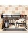 Stainless Steel Dish Rack Over Sink Dish Drainer Drainer Dryer Rack Kitchen Storage Organizer Rack Kitchen Utensil Holder