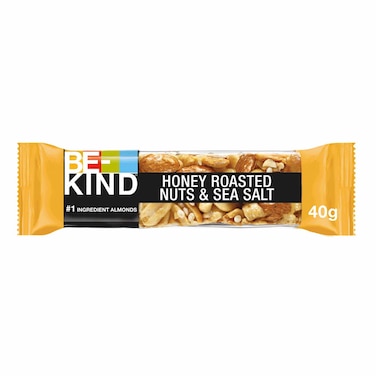 Be Kind Honey Roasted Nuts and Sea Salt Protein Bars, 40g