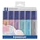 Staedtler Textsurfer Classic Pastel Highlighter Wallet 6 PCS