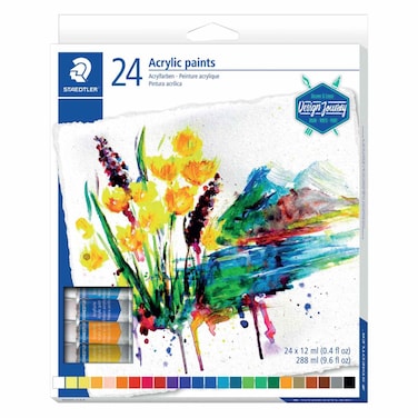 Staedtler Acrylic Paint Tubes 12ml 24 PCS