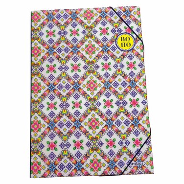 Ambar Boho Chic A4 Size Document Box