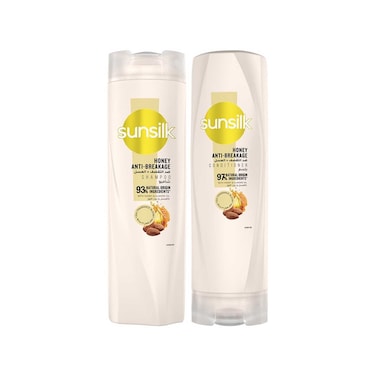 Sunsilk Naturals Shampoo &amp; Conditioner Honey Anti-Breakage 400ml + 350ml