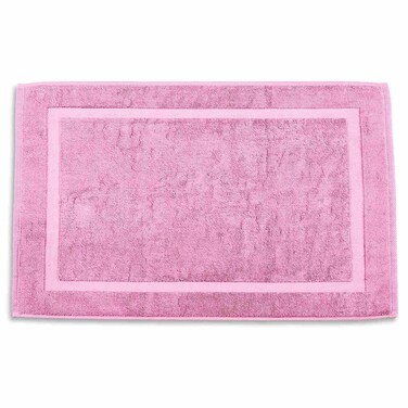 Cannon Plain Bath Mat, Tea Rose, 51x80cm, 650 GSM, 100% Cotton