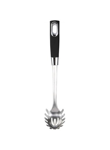 Bergner Ergo Spaghetti Server, Matt Black, 30.5 x 6.4 cm, BG38755BK