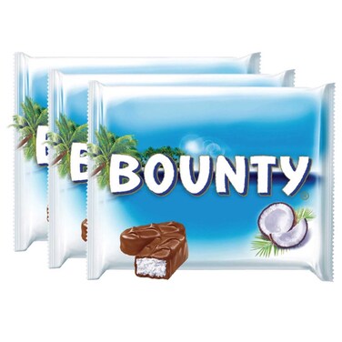 Bounty Milk and Coconut Chocolate, 57g Pack of 15