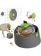 3 in1Dog Slow Feeder, Interactive Dog Toy, Dog Food Dispenser, Portable &amp; Rotatable Dog Food Puzzle Feeder, dog food feeding dispenser Adjustable Dog Slow Feeder Toys for Dog Boredom &amp; Interactive IQ