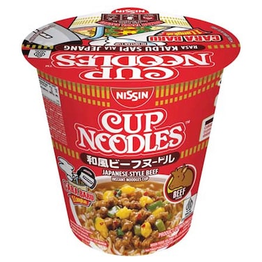 Nissin Japanese Style Beef Cup Noodle, 66g