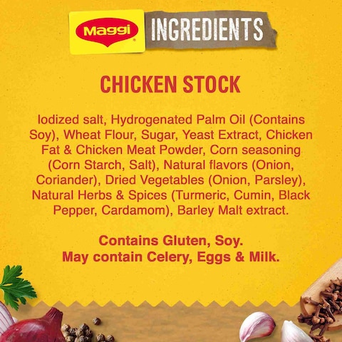 Nestle Maggi Chicken Stock Bouillon Cubes With Herbs 20g Pack of 24