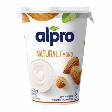Alpro Plant Based Almond Yogurt Dairy Free, 500g