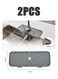 Pcs Silicone Faucet Mat For Kitchen, Sink Splash Guard, Bathroom Faucet Water Catcher Mat, Sink Draining Pad Behind Faucet Grey