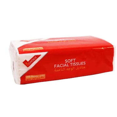 Mychoice 2 Ply Facial Tissue 200 Sheets