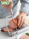 Stainless Steel Cheese Slicer Cheese Cutters Accurate Size Scale Wire Cheese Slicer for Block Cheese, Vegetables, Butter, Sausages, Bread