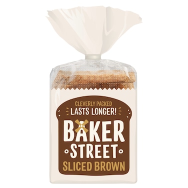 Baker Street Sliced Brown Loaf, 600g