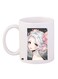 Cartoon Printed Coffee Mug White/Black/Pink