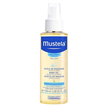 Mustela Baby Massage Oil for Normal Skin, 100ml