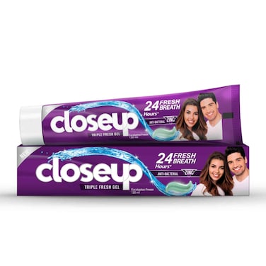 Closeup Triple Fresh Gel Toothpaste Eucalyptus Freeze, 120ml