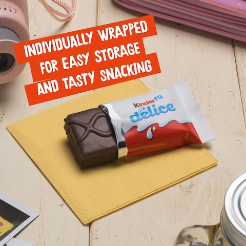 Kinder Delice Cake Bar Multi Pack 10 Bars 390g