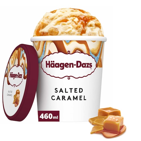 Haagen Dazs Salted Caramel Ice Cream 460ml
