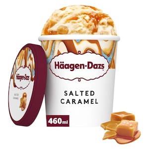 Haagen-Dazs Salted Caramel Flavoured Ice Cream, 460ml