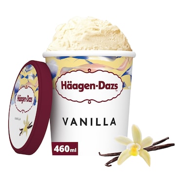 Haagen-Dazs Vanilla Flavoured Ice Cream, 460ml