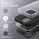 iPhone 15 Pro Max Case 6.7 Inch, Slim Liquid Silicone 3 Layers Full Covered Soft Gel Rubber Phone Case Protective Cover, Black (iPhone 15 Pro Max)