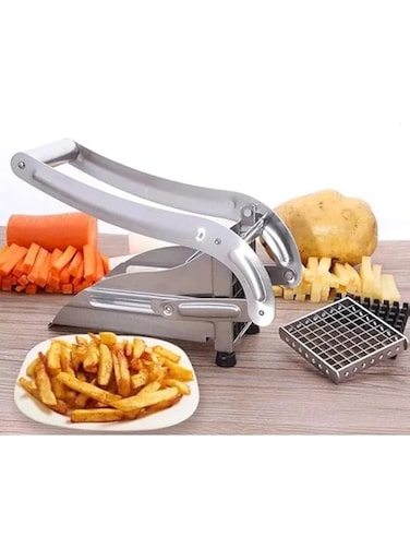 Dubai Gallery Manual French Fries Cutter Stainless Steel Potato Chips, AMZZ6E6A3EC653014BDCEC78Z