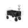 Collapsible Folding Wagon, Large Capacity, Heavy Duty, Portable, for Sports, Shopping, Camping
