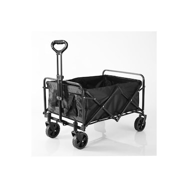 Collapsible Folding Wagon, Large Capacity, Heavy Duty, Portable, for Sports, Shopping, Camping