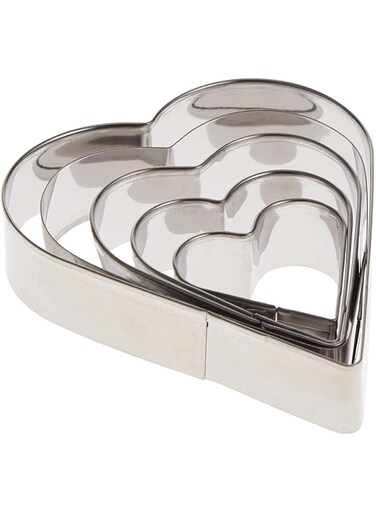 Harmony Cookie Cutter - 5 Pieces - Silver