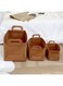 3-piece felt storage basket, foldable multifunctional clothes organizer, dirty clothes storage box