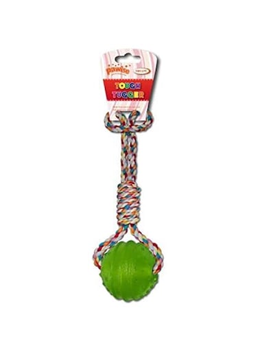 Pawise TPR Ball w/rope handle