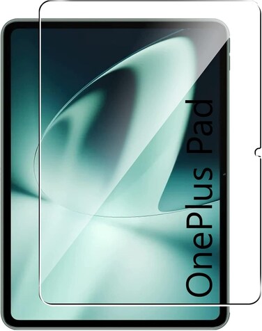 Tempered Glass for OnePlus Pad Screen Protectors [No Bubbles] [9H Hardness] [HD] [Scratch Resistant] Protector Film Tempered Glass Film For OnePlus Pad 11.61" -Transparent(2)