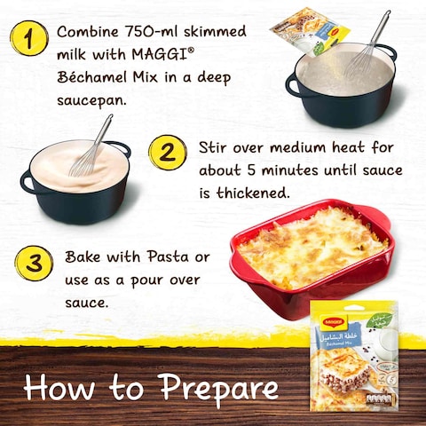 Nestle Maggi Bechamel Mix 80g Pack of 10
