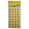 Emoji Star Face Decorative Stickers STK001, Yellow