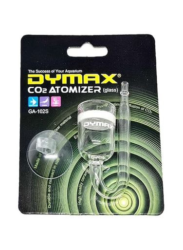 Dymax Small Size CO2 Glass Atomizer GA102s for Planted Aquarium Tank