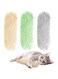 Zurligi 3-Pack Catnip Pillows for Cats, Fluffy Cat Kicker Toys with Crinkle Sound, Interactive and Durable Pet Pillow Toy, Promotes Kitten Play and Exercise, Soft and Plush Catnip Toys for Cats