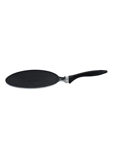Cast Iron Tawa Black/Grey 25cm