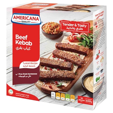 Americana Beef Turkish Kebab, 600g