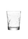 6 Pieces Line Water Glass Set 165 Ml - Clear