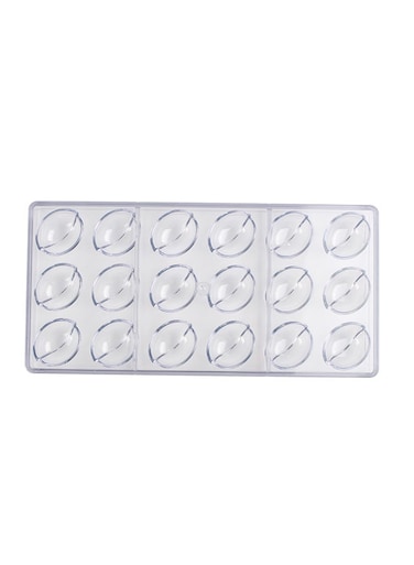 Chef 18 Cavities Chocolate Mould Clear 28x14x4cm