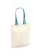 Canvas Cotton Eco- Friendly Fashionable Tote Bag with Sturdy Handles Perfect for Notebooks - Shopping and Grocery Bag - Convenient and Easy to Carry