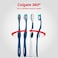 Colgate 360 Whole Mouth Clean Soft Toothbrush With Tongue Cleaner 2 PCS