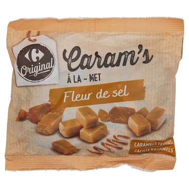 Carrefour Original Sea Salt Caramel Candies, 165g